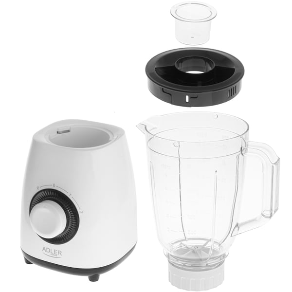 1,5 liters blender med kraftig motor og BPA-fri kanne