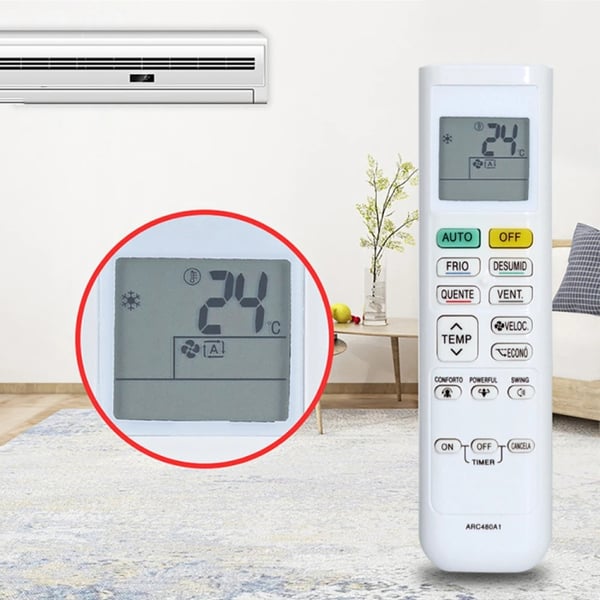 Fjernbetjening til DAIKIN Air Conditioner ARC480A1