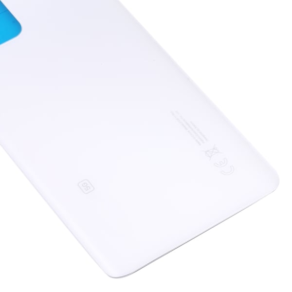 Glasbagside til Xiaomi 11T / 11T Pro - Hvid