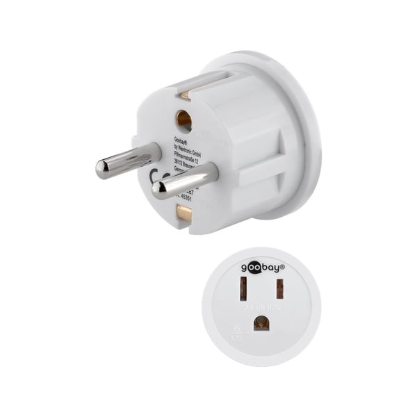 Goobay rejseadapter EU til USA/Japan Goobay rejseadapter EU til USA/Japan