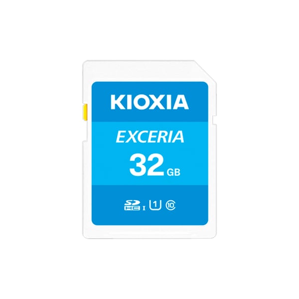 Kioxia Exceria SD-kort 32 GB C10 UHS-I Kioxia Exceria SD-kort 32 GB C10 UHS-I