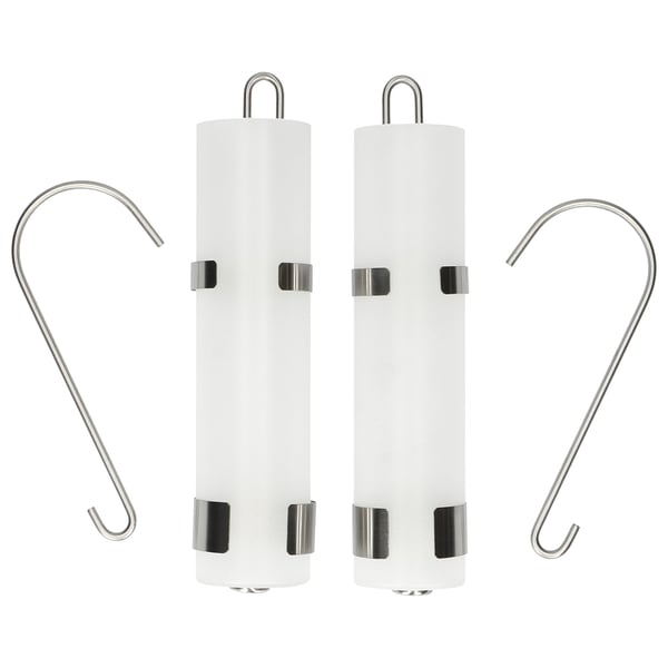 Luftfugter til radiatorer af glas og rustfrit stål - 2-pak