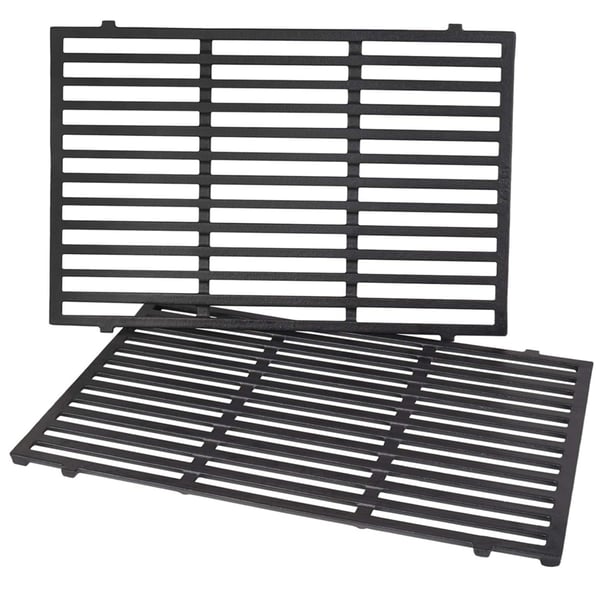 Grillrist i støpejern 44,5 x 60,6 cm 2-pk / universalrist for Weber Spirit og Genesis grill