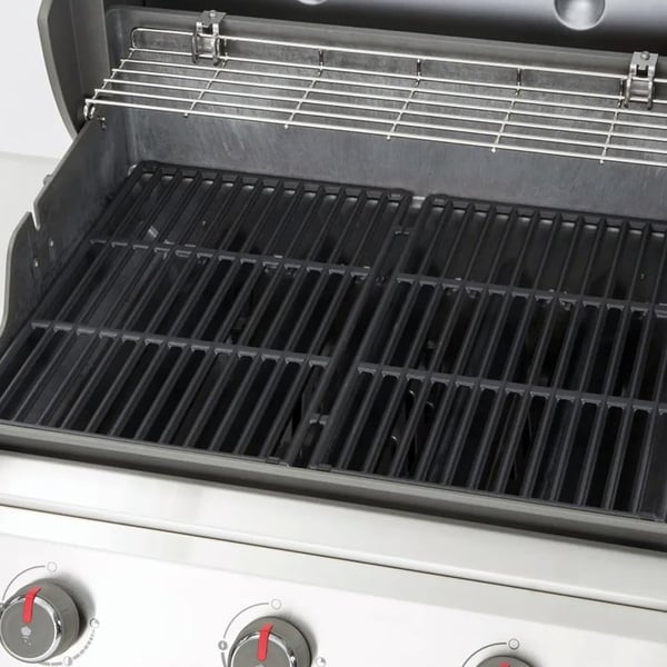 Grillrist i støpejern 44,5 x 60,6 cm 2-pk / universalrist for Weber Spirit og Genesis grill