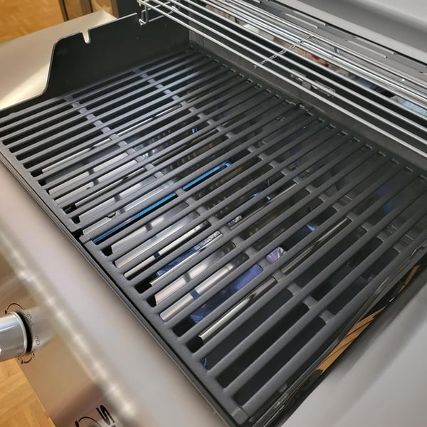 Grillrist i støpejern 44,5 x 60,6 cm 2-pk / universalrist for Weber Spirit og Genesis grill