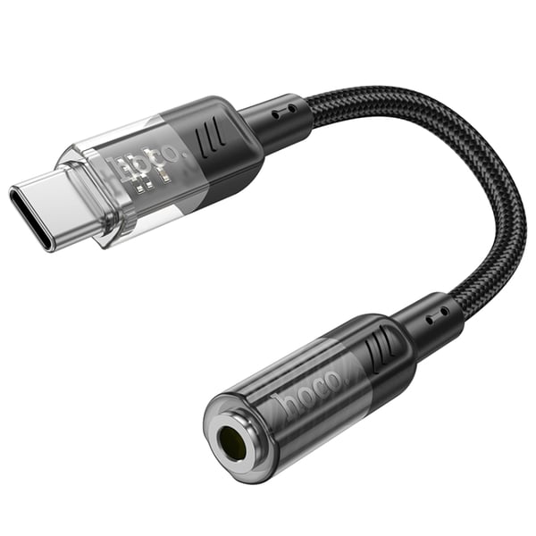 Lydadapter USB-C til 3,5 mm-stik med mikrofonstøtte