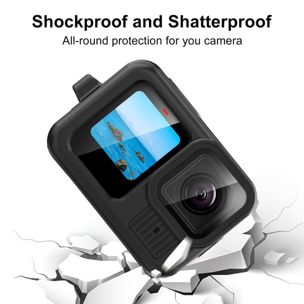 Silikoneovertræk til GoPro HERO13 Black - Sort