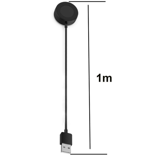 Laddställ till garmin fenix 8 med usb disc base och 1 meters kabel