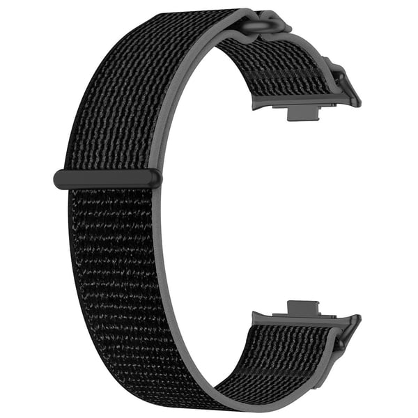 Nylonarmbånd til Xiaomi Redmi Watch 4 / Watch Band 8 Pro / 9 Pro - Sort/Grå