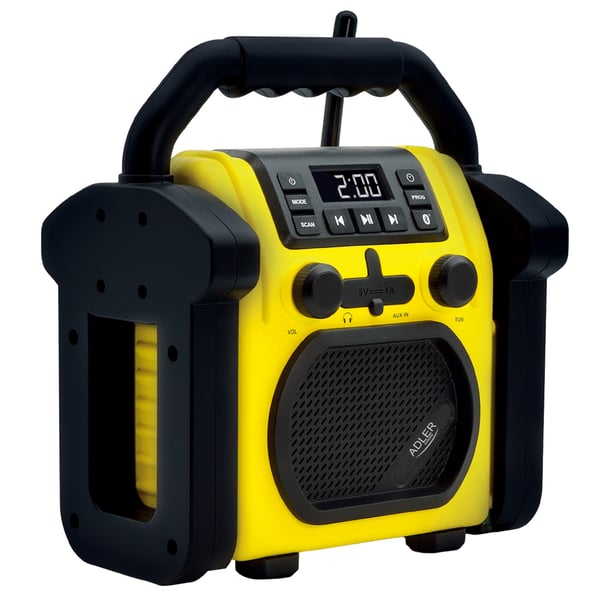 Adler byggeradio med Bluetooth og holdbart design Adler byggeradio med Bluetooth og holdbart design