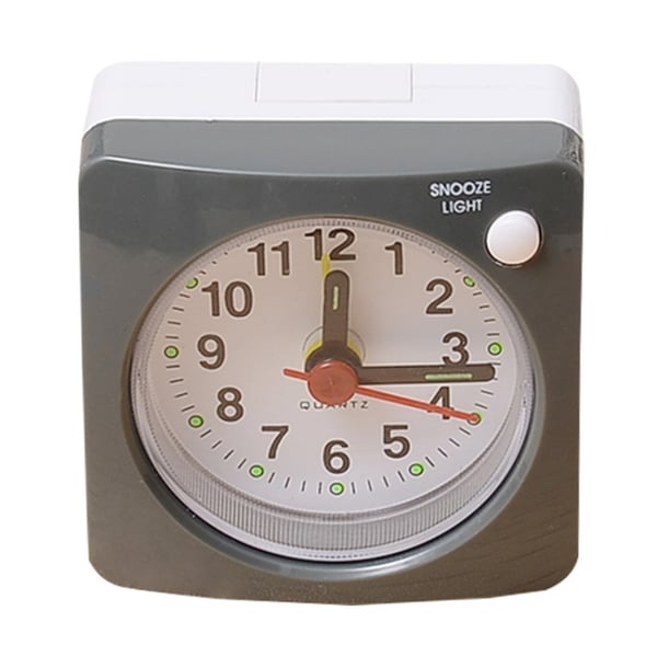 Analog väckarklocka med snooze och tyst gång