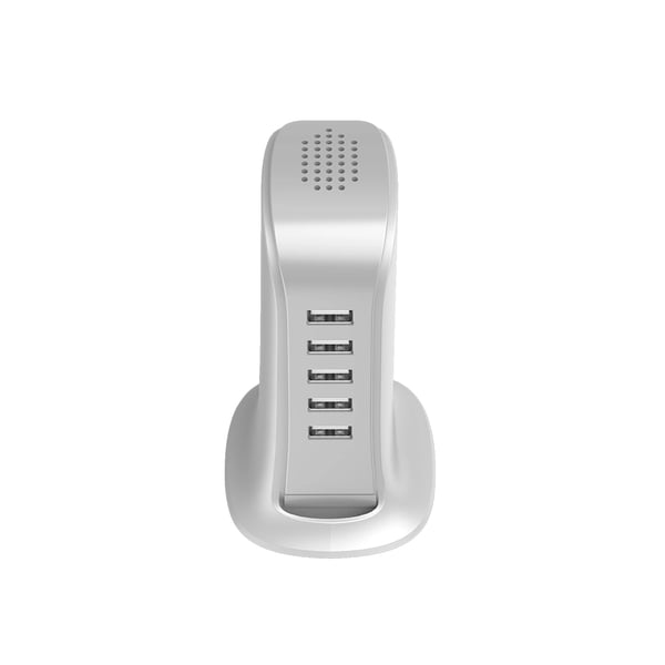 Dudao latausasema, jossa on 5 USB-porttia ja 25W teho