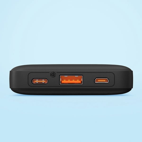Baseus Airpow powerbank 20W 10000mAh med LED-indikator - Svart