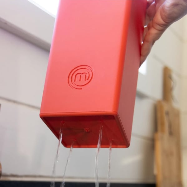 Masterchef-kogegrej 6 dele i stativ - farverigt - Kendt fra MasterChef Danmark