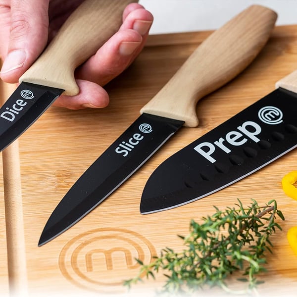 Masterchef Natural Knivsæt med 3 knive - Kendt fra MasterChef Danmark