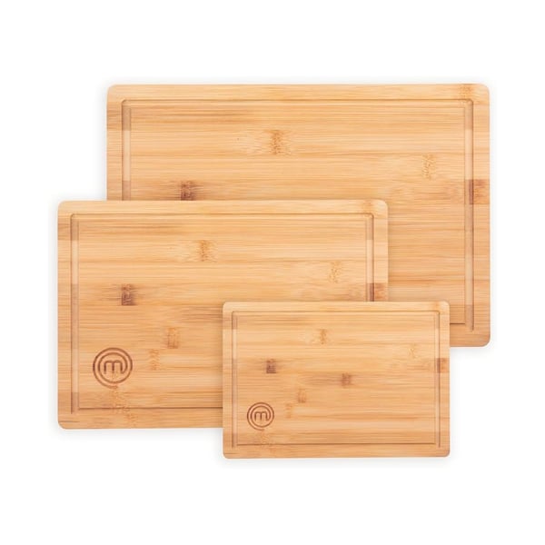 Masterchef Essential Skärbräda i bambu 3-pack - Känd från Sveriges Mästerkock