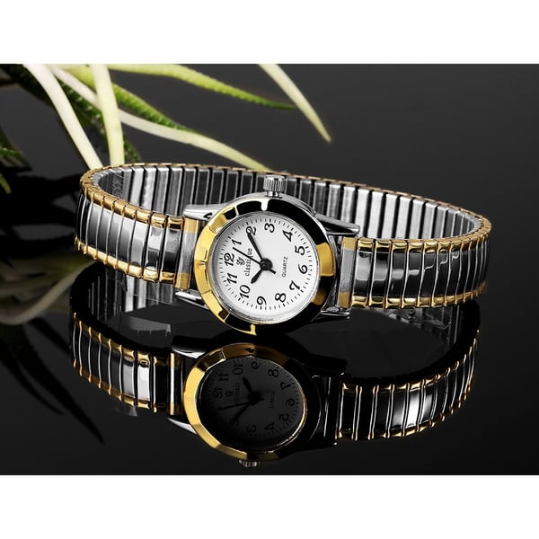 Classique dameur med armbånd i rustfritt stål - Flerfarget