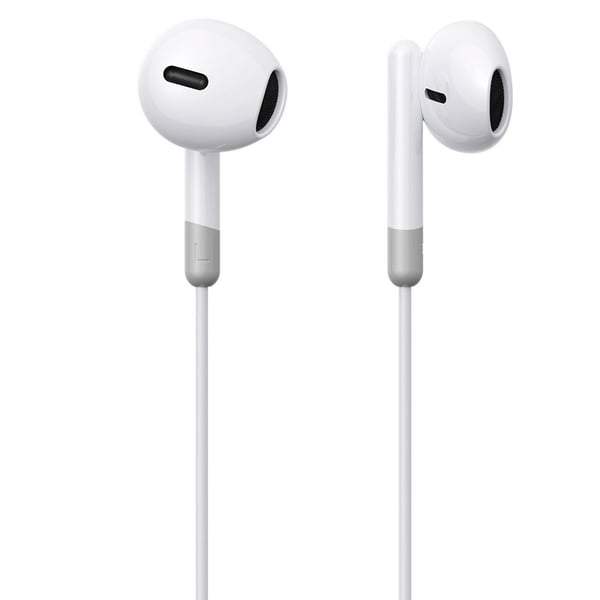 Joyroom JR-EW01 In-Ear Earpods med 3,5 mm-stik - Hvid
