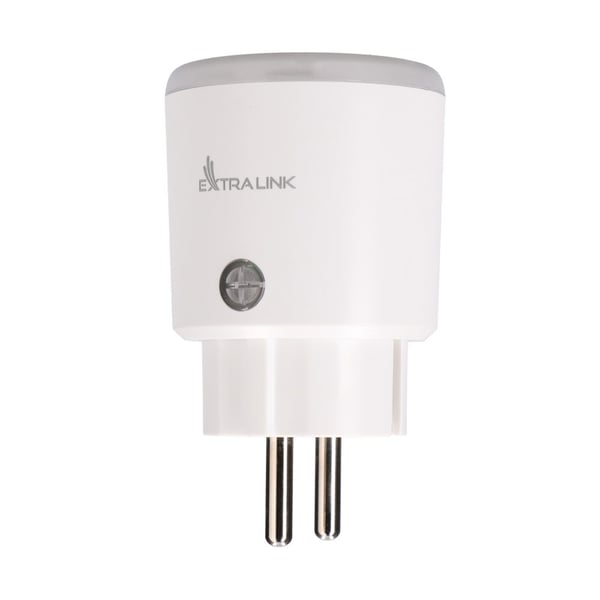 Smart plug med Zigbee, energimätning och röststyrning, 16A, kompatibel med HomeKit och Tuya