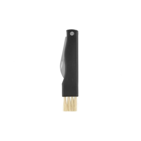Marjukka foldbar svampekniv med børste - 20,5 cm - Rustfrit stål