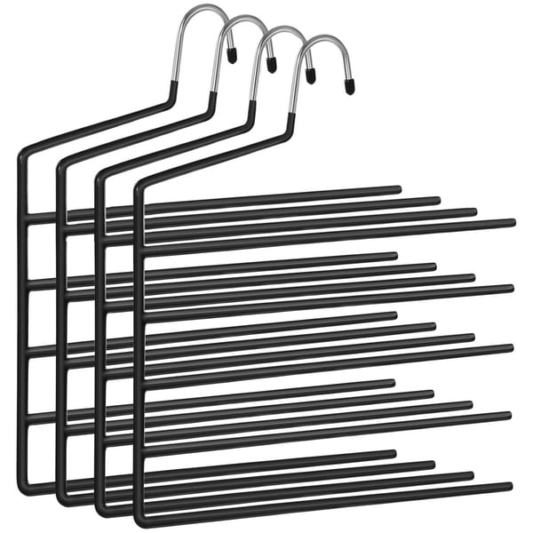 Housujen ripustimet 4-pack - Musta Housujen ripustimet 4-pack - Musta