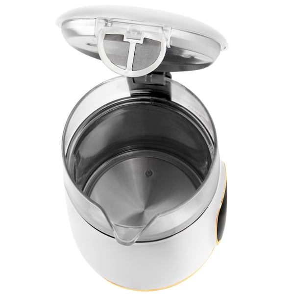 LED-kjele med temperaturkontroll 1,7L - Hvit