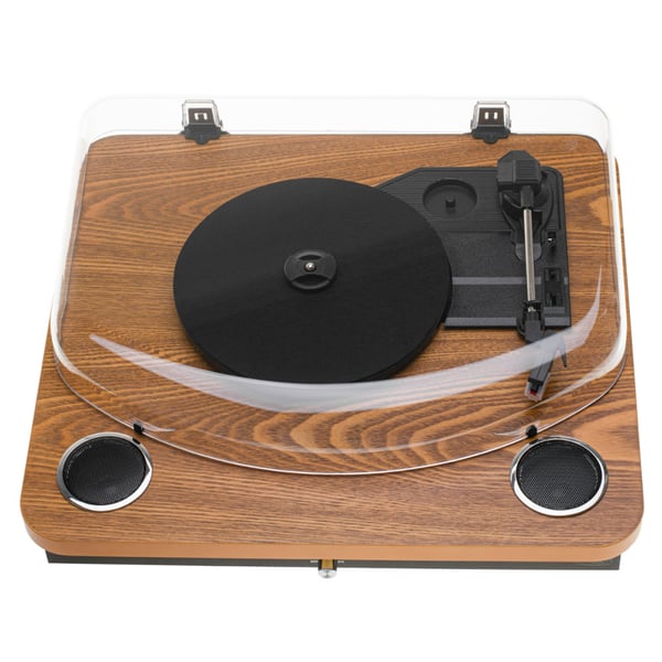 Platespiller med USB-opptak, Bluetooth og tre hastigheter