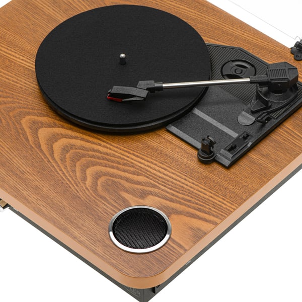 Platespiller med USB-opptak, Bluetooth og tre hastigheter
