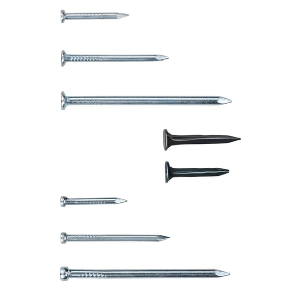 Black+Decker galvaniserade spikar och krokar - 1125 delar