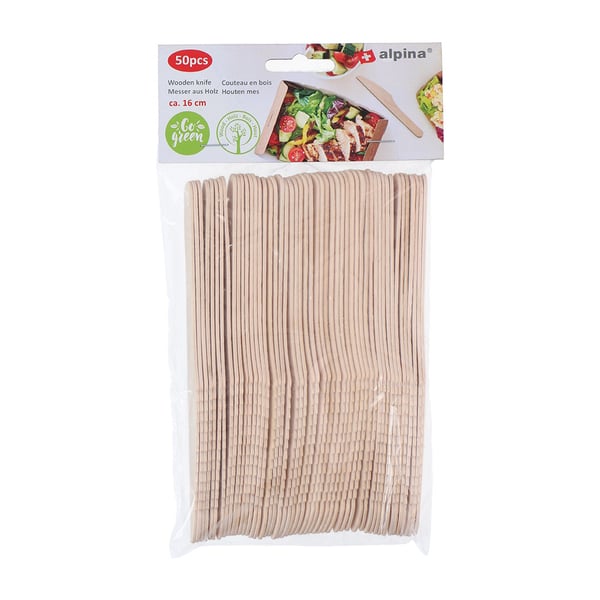 Träknivar 16 cm – 50-pack