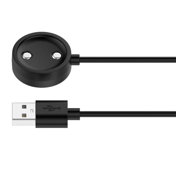 Magneettinen USB-laturi Suunto Race / Race S / 9 Peak Pro - 1 m, Musta