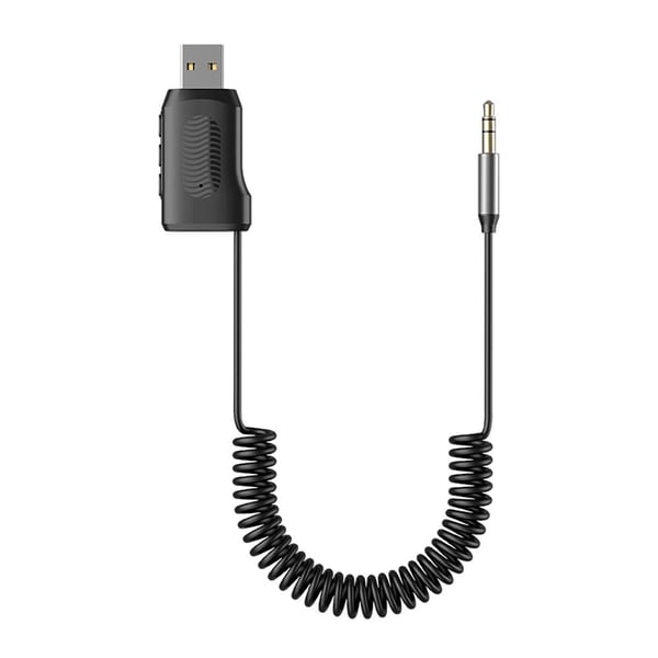 Bluetooth AUX-sovitin 3,5 mm:n ja USB:n kanssa Bluetooth AUX-sovitin 3,5 mm:n ja USB:n kanssa