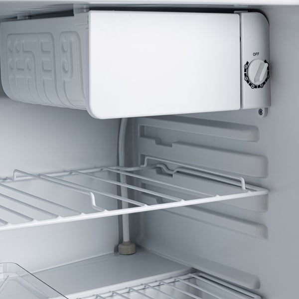 Underdisk-køleskab 58L - energiklasse E, 40 dB, 6 køleniveauer - Sort