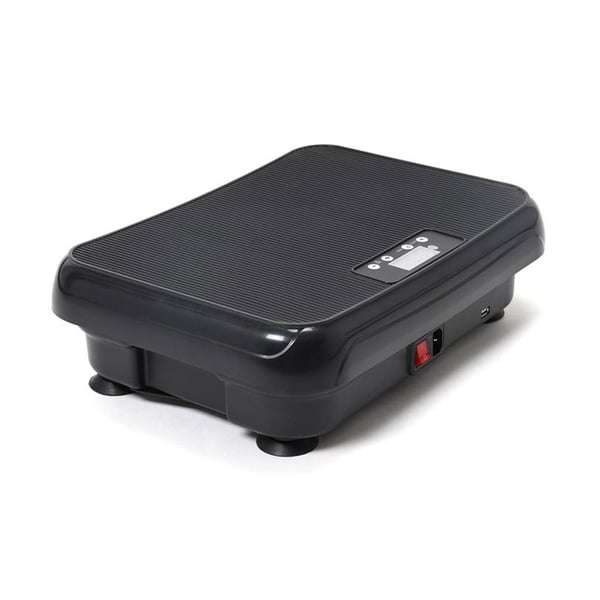 Vibrationsplatta med LCD-display 44cm - Svart