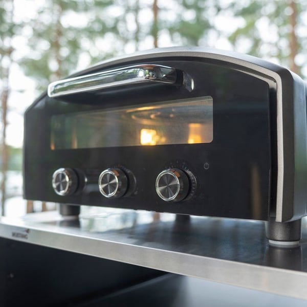 Astroni 14 elektrisk pizzaovn med pizzasten, 100-450 °C