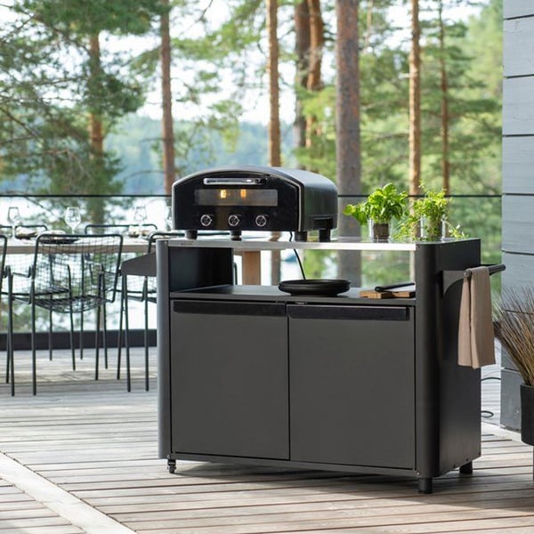 Astroni 14 elektrisk pizzaovn med pizzasten, 100-450 °C