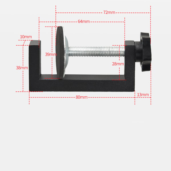 Spännverktyg träarbete 93x50x10mm 4-pack