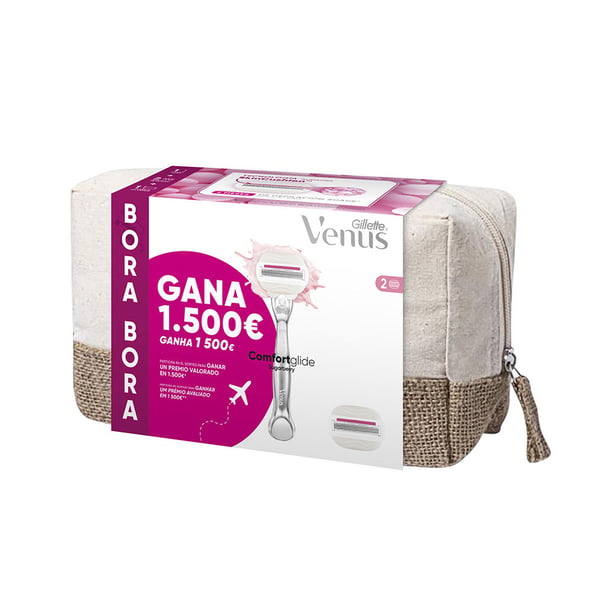 Gillette Venus Bora Bora barbersett med 2 barberblader