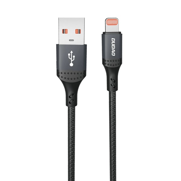 Dudao USB-A–til–Lightning-kabel 1,2 m 30 W  3 A – Sort