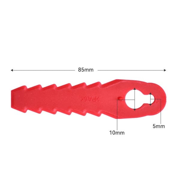 Trimmekniver i plast 85 mm - 50 stk