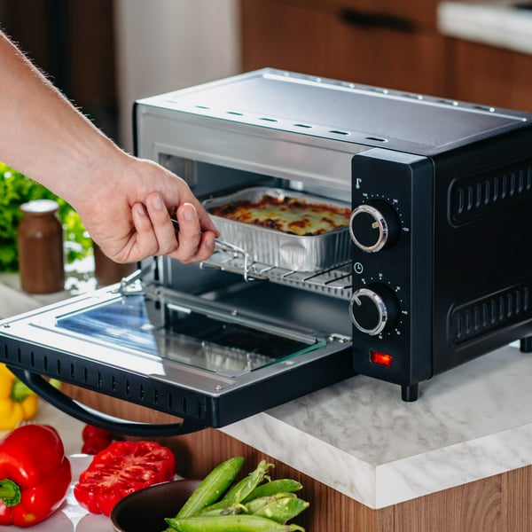 Bordovn 9 liter 650 W - Svart