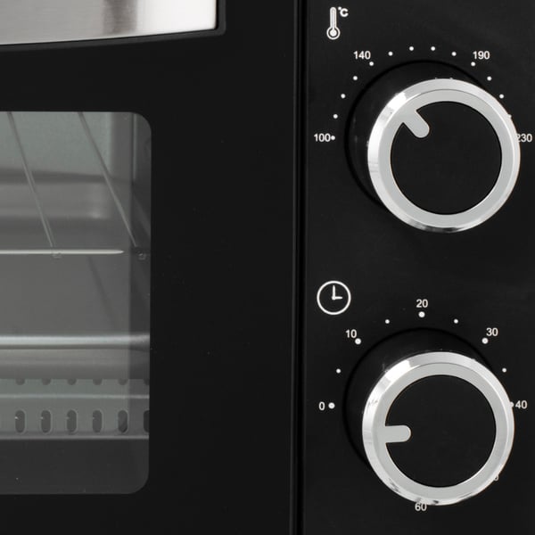 Bordovn 9 liter 650 W - Svart