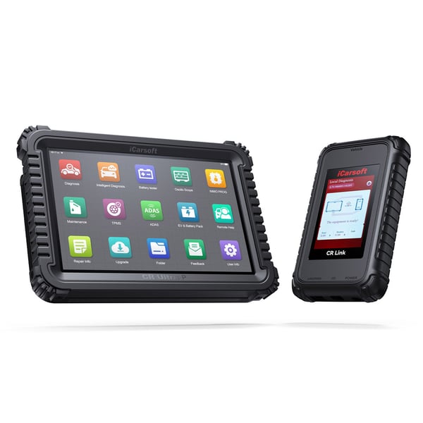 iCarsoft CR Ultra P Performance J2534-tuella ja 10,1" HD-kosketusnäytöllä varustettuna