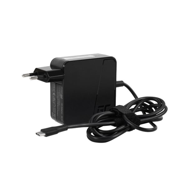 Green Cell PRO 65 W USB-C-laturi kannettavalle tietokoneelle, tabletille ja matkapuhelimelle