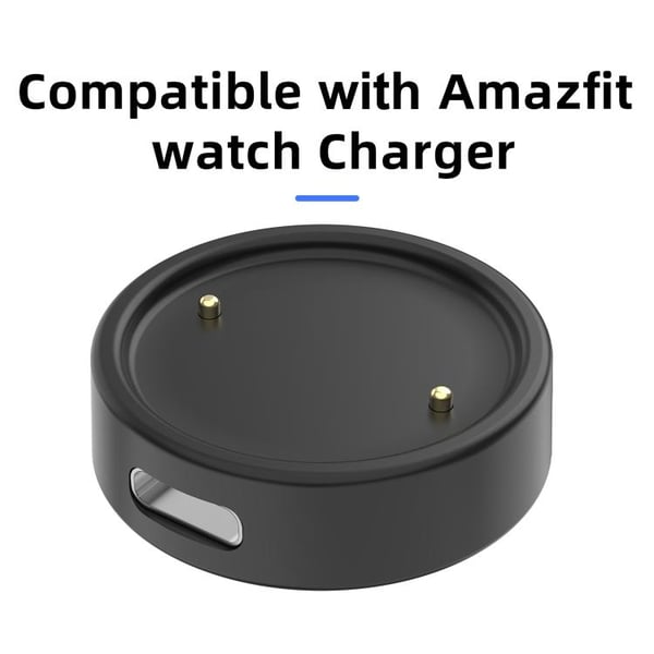 Oplader til Amazfit GTR3 / GTS3 / GTR4 / GTS4 - USB-C