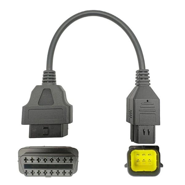 OBD2-kabel 6-polet til 16-polet adapter til Husqvarna MC