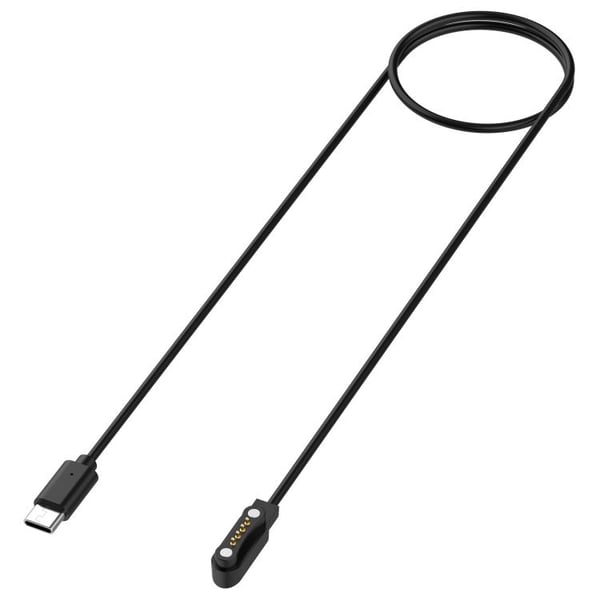 Magnetisk ladekabel for PLAUD Note AI stemmeopptaker 1m - Svart