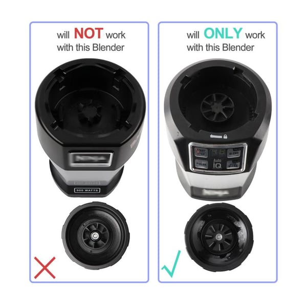 Erstatningsbladsett for Ninja Blender Auto iQ Series BL480, BL482, BL642, BL682
