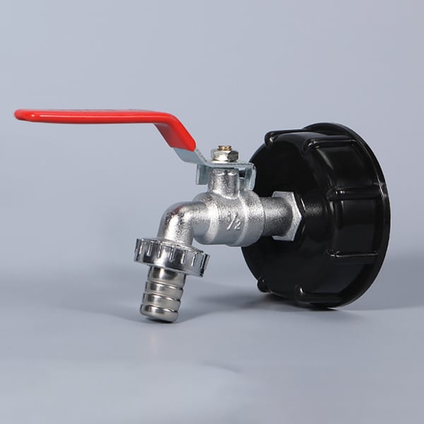 Kran til IBC-tank med 20 mm slangetilslutning