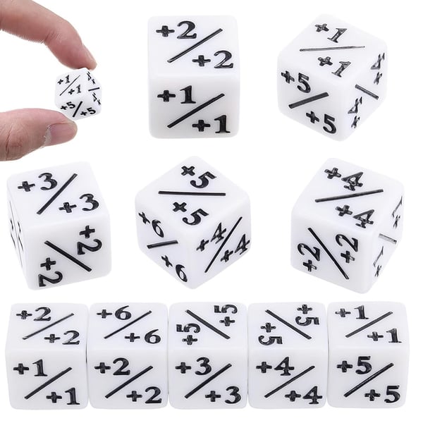 Tellerterninger for MTG 48-pk